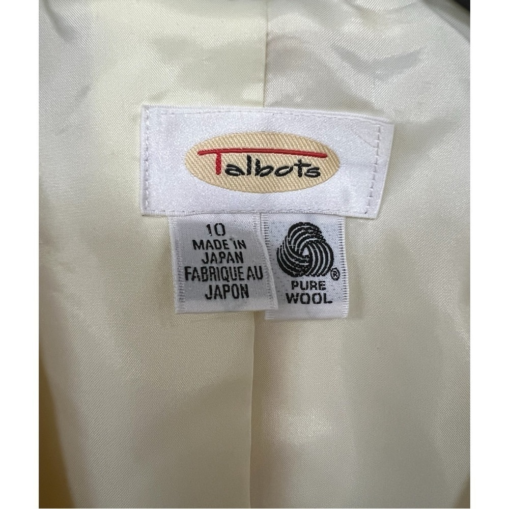 Talbots Wool Blazer Size 10 - Picture 3 of 3